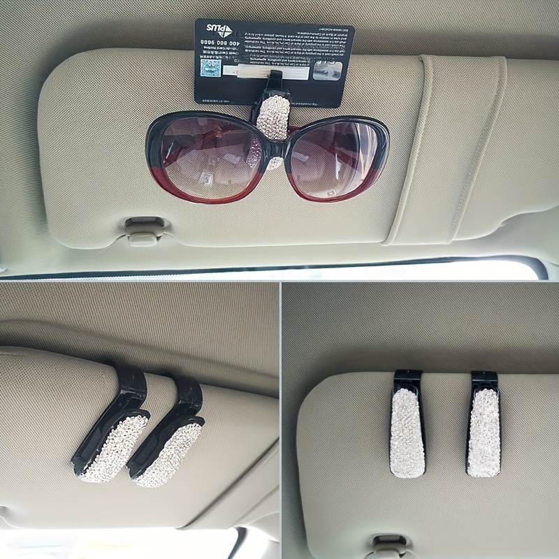 1pc Sonnenbrillen Visier Clip Brillenhalter Für Auto Clip - Temu