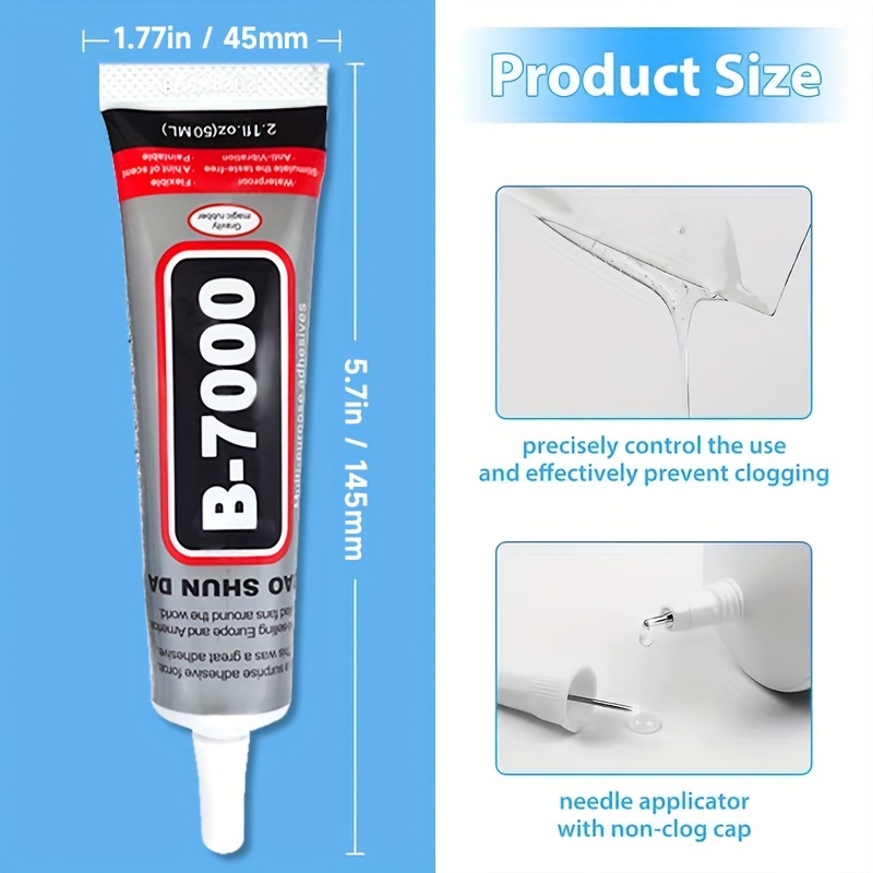 OcioDual Pegamento Adhesivo Universal B-7000 para Pegar Pantalla/Panel  Táctil 15ml