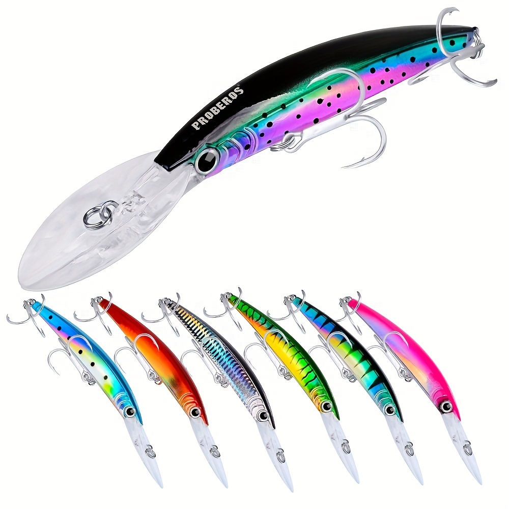 

1pc Bionic Minnow Fishing Lure - 6.69inch/27g Hard Bait For Saltwater Fishing - Realistic Design For Increased Catch Rates