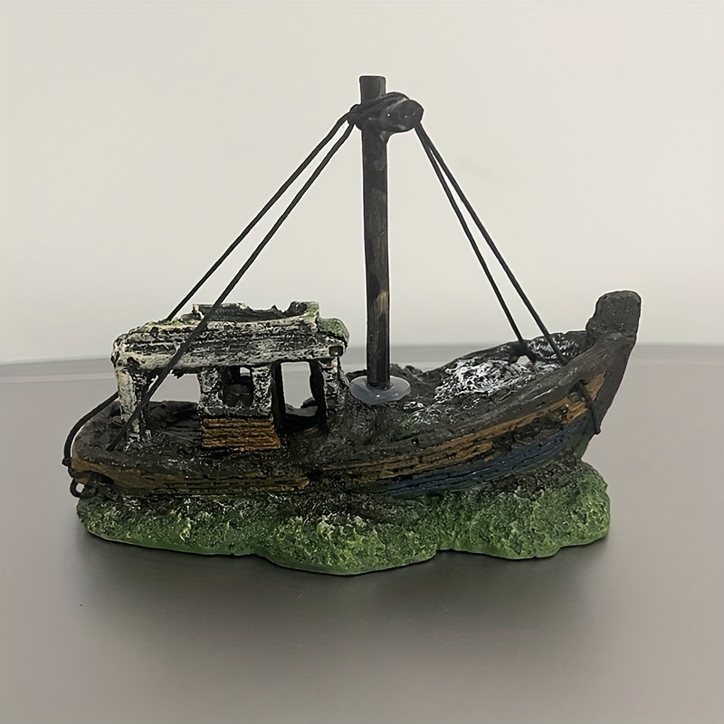 Épave de bateau décor