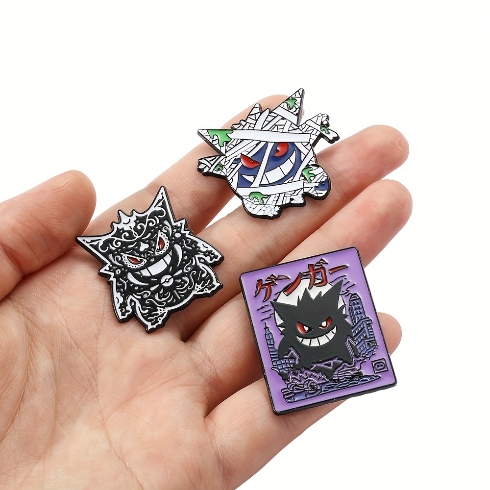 Takara Tomy Gengar Cartoon Brooch Evil Bandage Monster - Temu