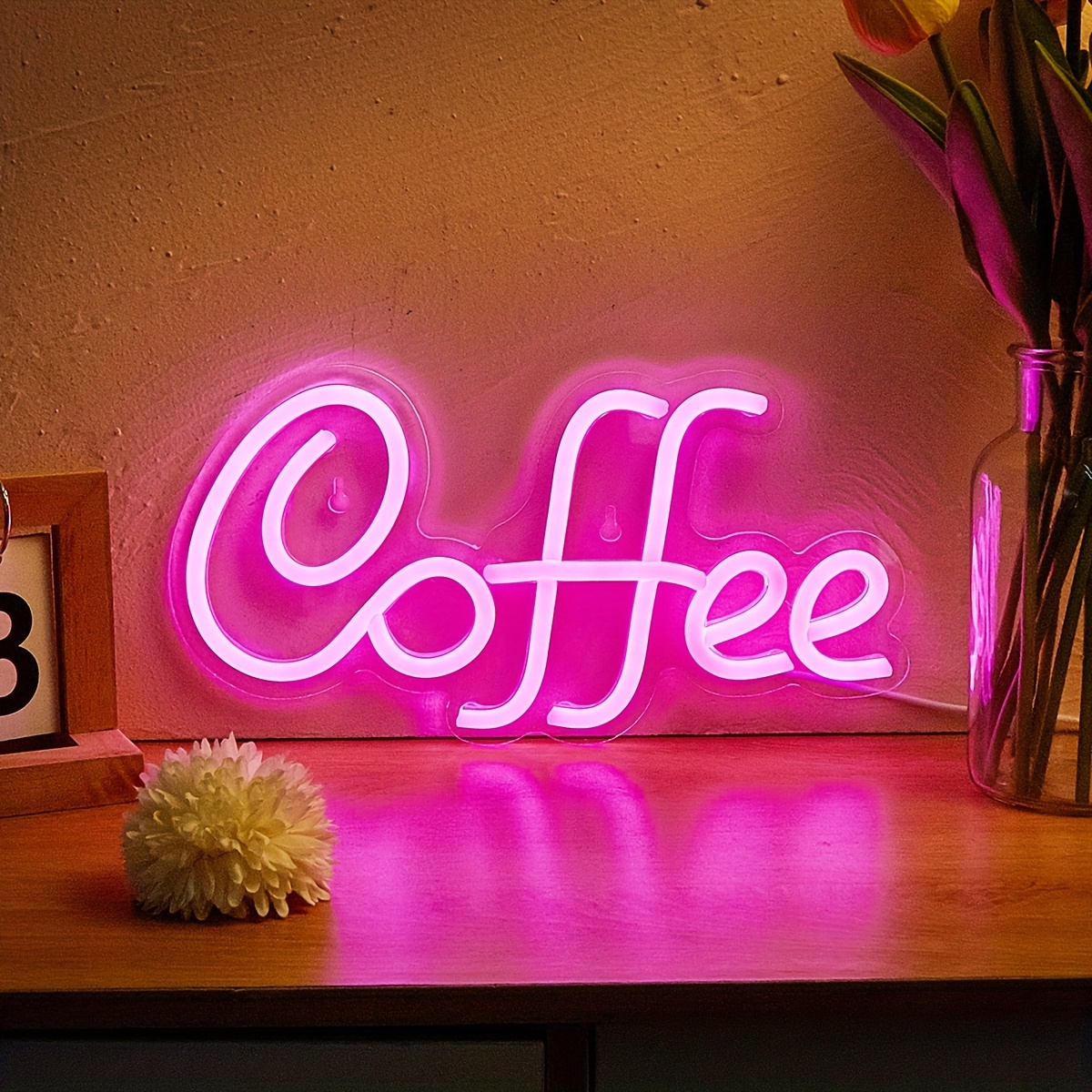 Neon LED Schild Bar Licht Deko Lampe Schriftzug Schaufenster Café Reklame