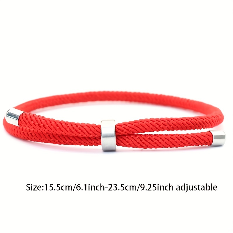 Minimalist Adjustable Thread Bracelet, Unisex