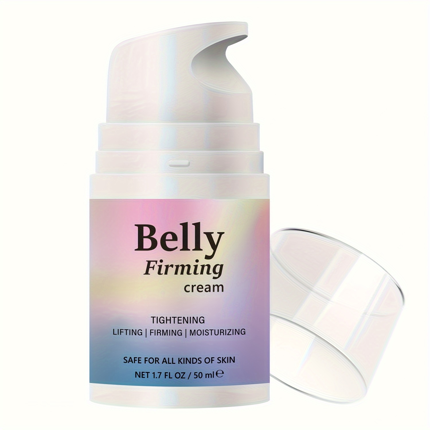 B Flat Belly Firming Cream - Skin Tightening & Cellulite Cream for Stomach,  Thighs & Butt - Moisturizing Firming Lotion with Natural Ingredient