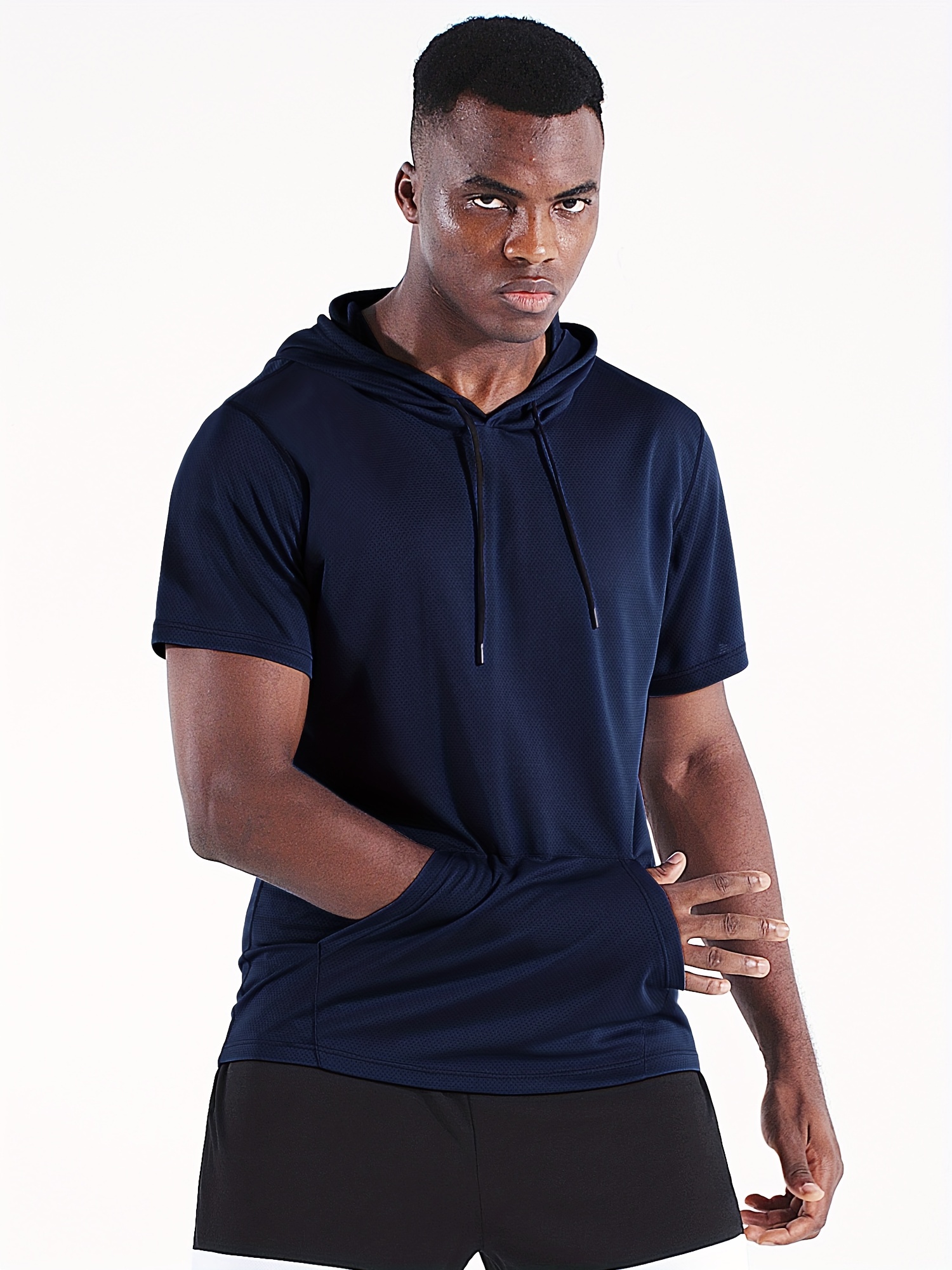 COOFANDY Men's Full Zip UPF 50+ Light Jacket hooded sun