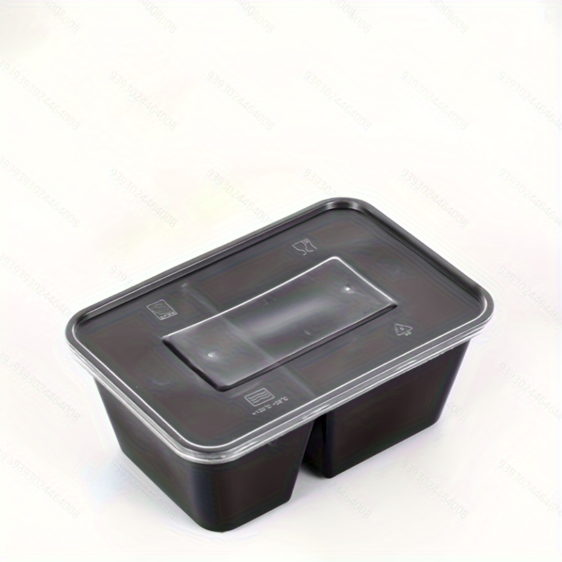 Disposable 4 Compartment Lunch Dinner PP Plastic Storage Food Box