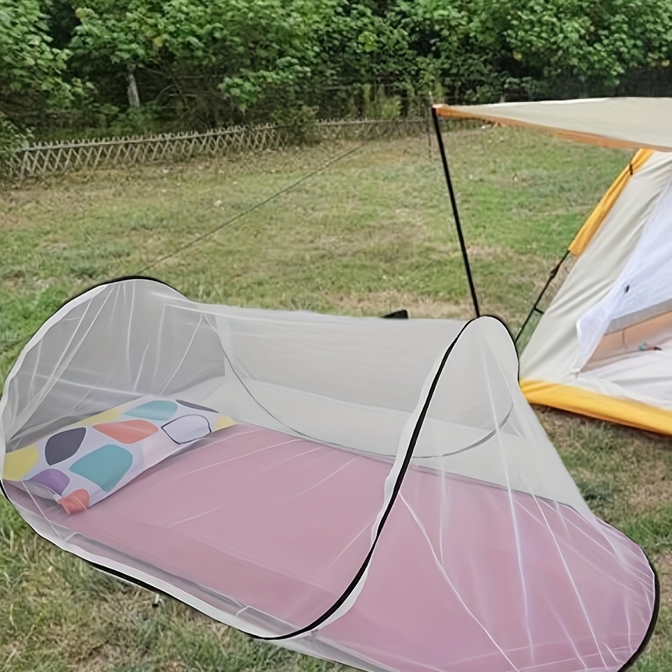 Stay Safe Comfortable Portable Foldable Encrypted Mesh Mosquito Net Perfect  Student Dorms Camping - Sports & Outdoors - Temu