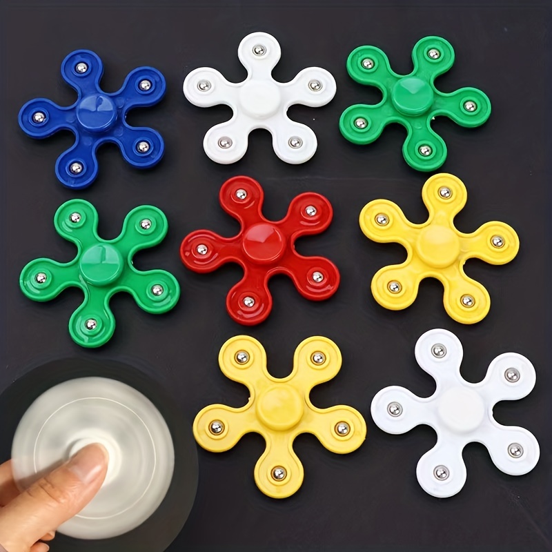 5 Pieces Mini Size Fidget Spinner Toys for Children Kids Girls Boys Hand  Spinner Best Toys Fit The Small Hand Birthday Party Favor Kindergarten（2