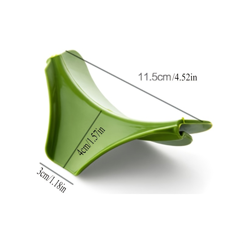 Anti Spill Silicone Soup Spout Funnel Kitchen Gadget