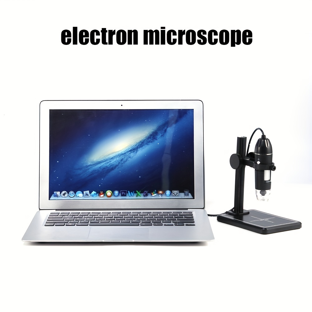 BES-27229 - Fotografia - beselettronica - Microscopio digitale 1600X 8 led  USB portatile zoom lente di ingradimento A-X03