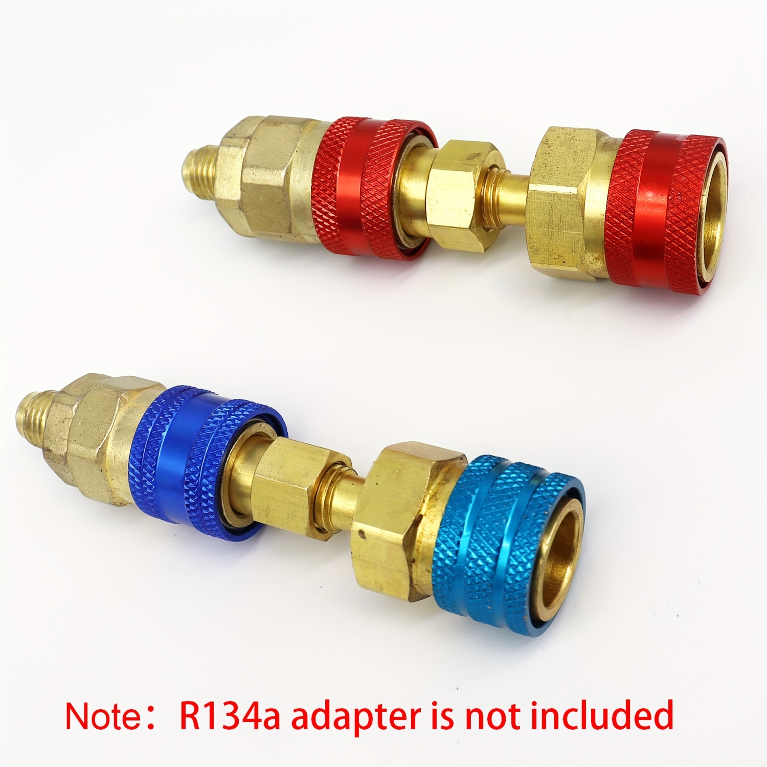 R1234yf To R134a Adapter, R1234YF Quick Adapter Adjustable High And Low  Side Connection R134a Quick Coupler Connection To R1234yf, R134a To R1234yf