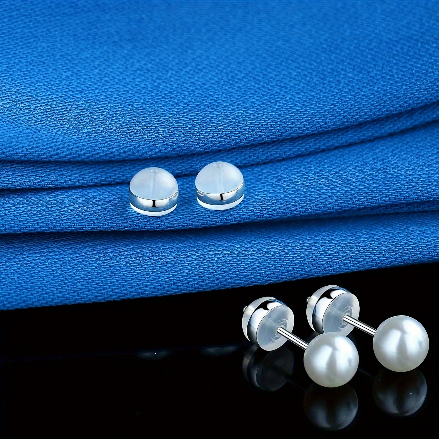 Rubber Earring Backs For Stud And Piercing Earrings Backs - Temu