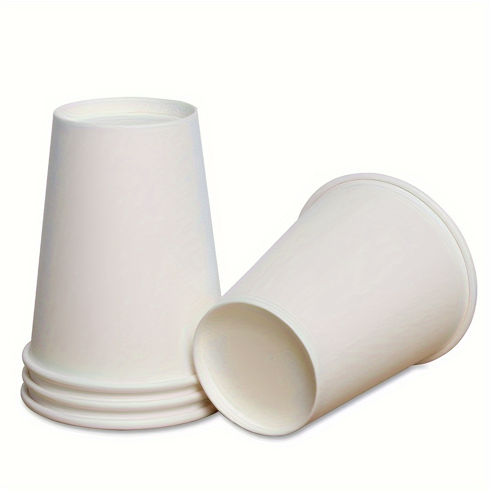 Disposable Mini Paper Cups Bathroom Mouthwash Cup Beverage - Temu