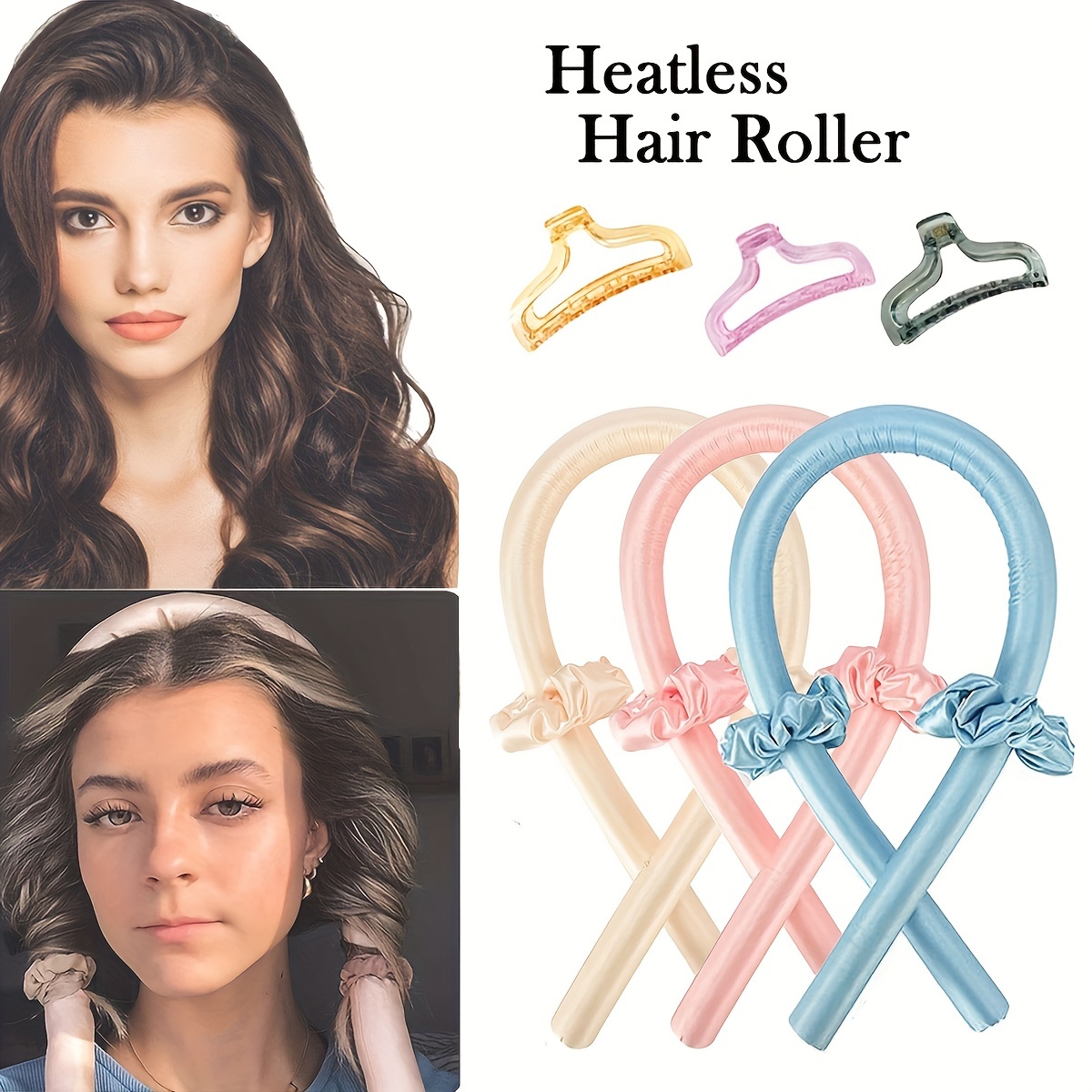 Heatless Hair Curler, Silk Hair Curler