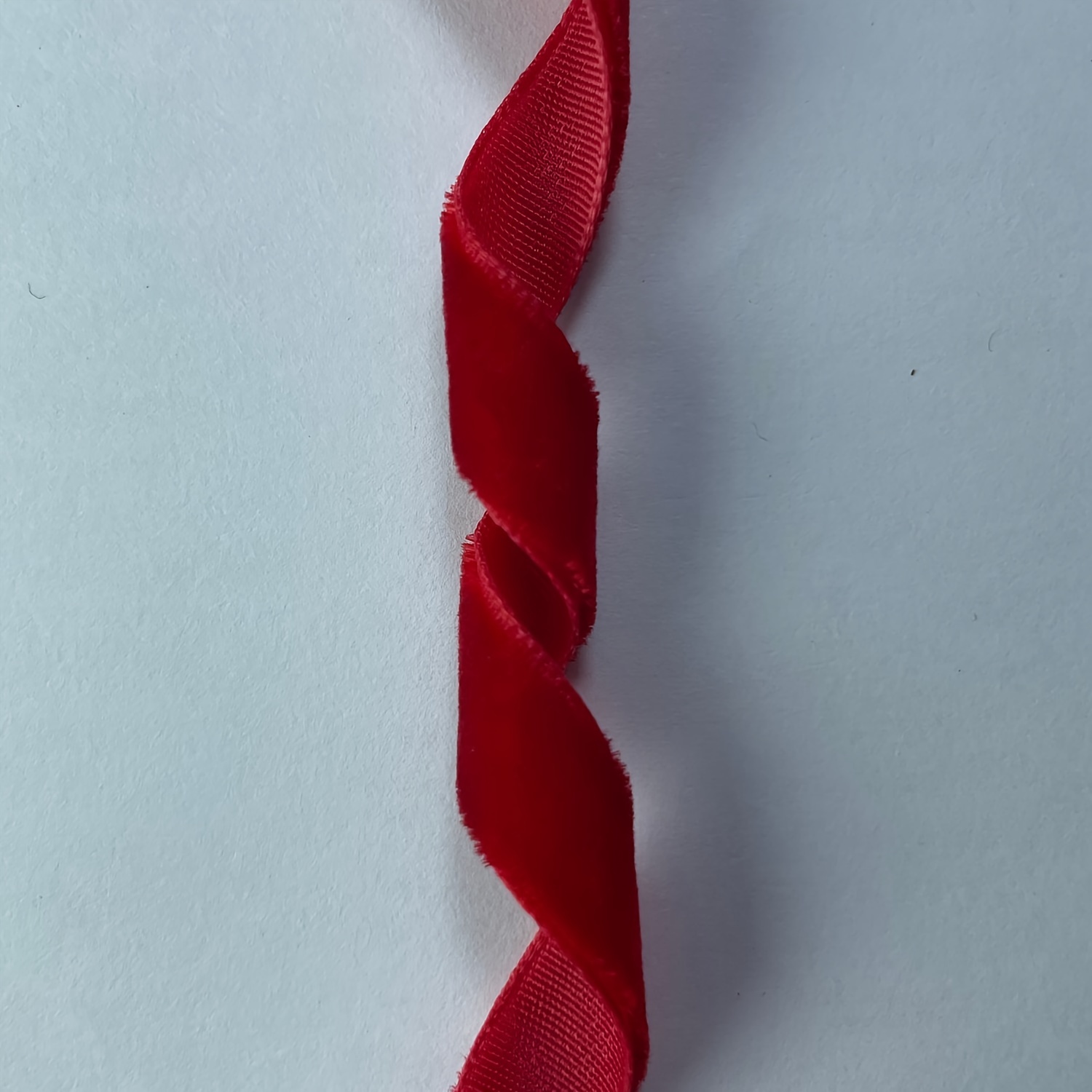 Red Velvet Woven Ribbon With A Length Of 50 Yards And A - Temu