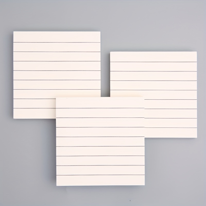 9 Pièces Notes Autocollantes, 8,9 x 7,6cm Lignées Notes Autocollantes  Listes de Tâches Feuille de Notes pour Rappel de Planificateur (450  Feuilles) : : Fournitures de bureau
