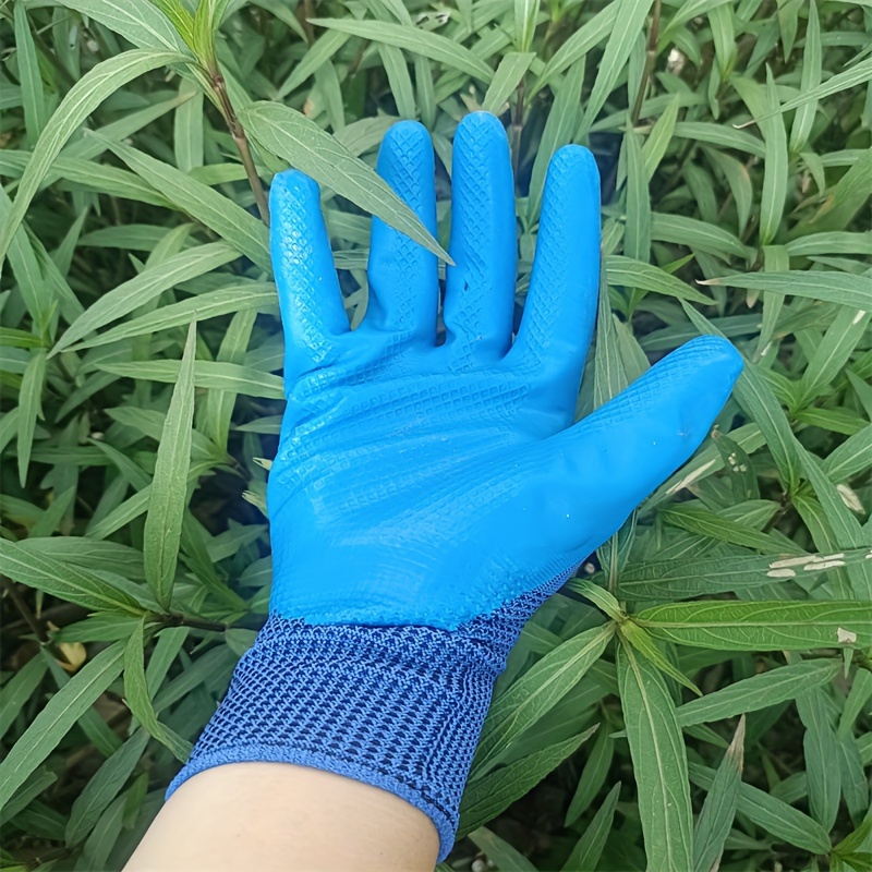 Nitrile Gloves Hand Gloves For Farming Heavy Duty Gardening
