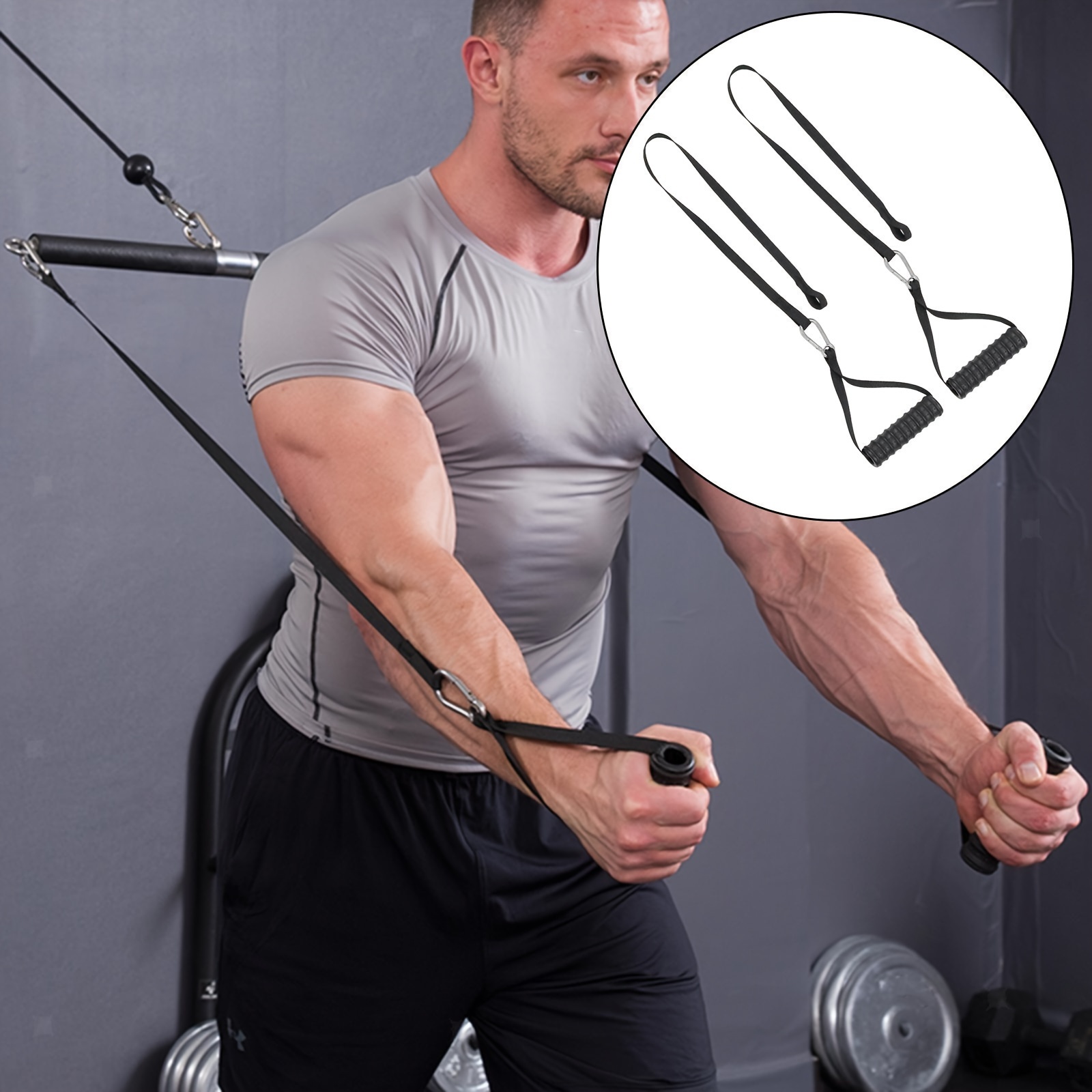 Lazo / Cuerda Para Triceps Crossfit