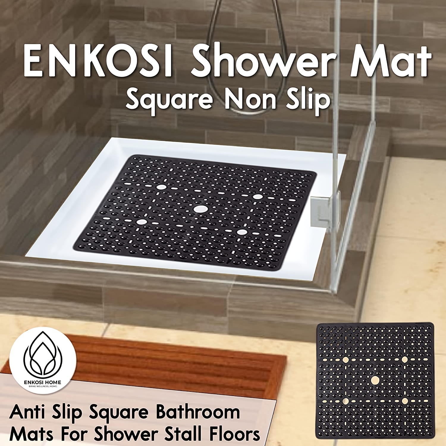 Cheap Bathroom anti-skid mat Shower room Bathroom foot mat Toilet bathroom  waterproof floor mat
