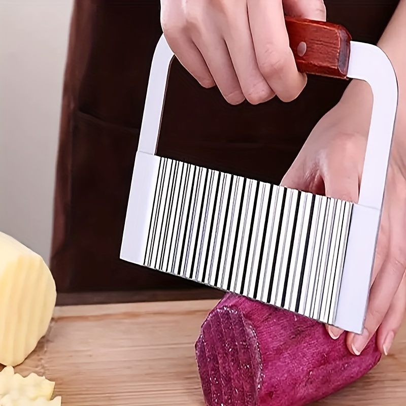 new design potato curly fry cutter