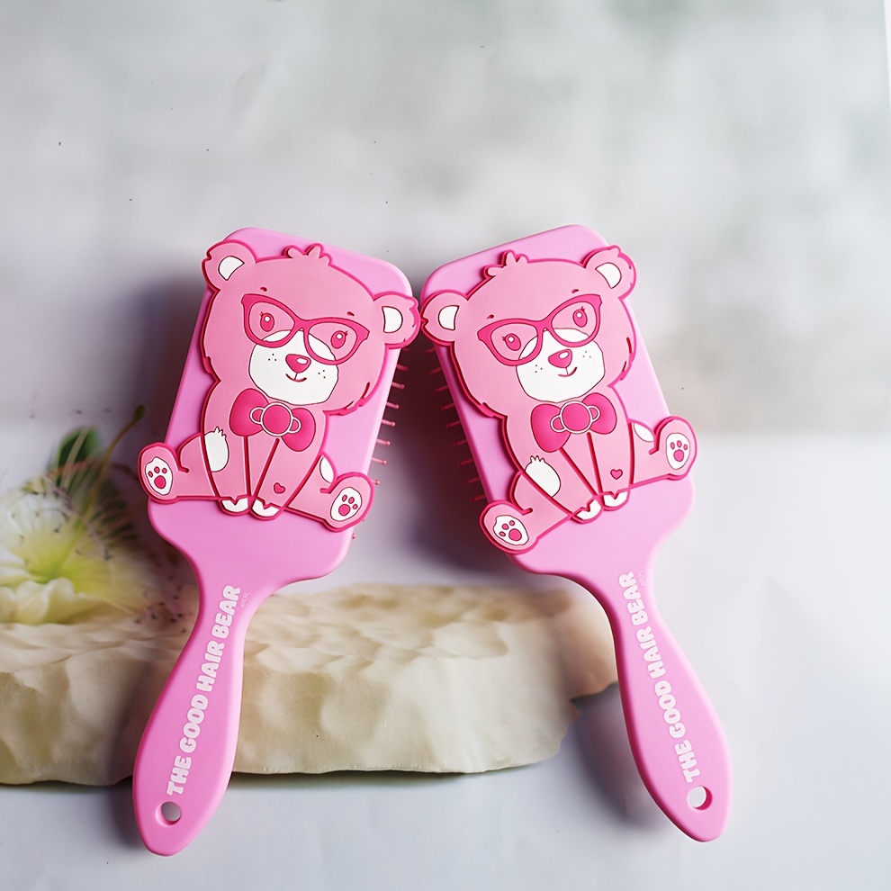 Cute Girly Pattern Air Cushion Comb Detangling Hair Brush - Temu