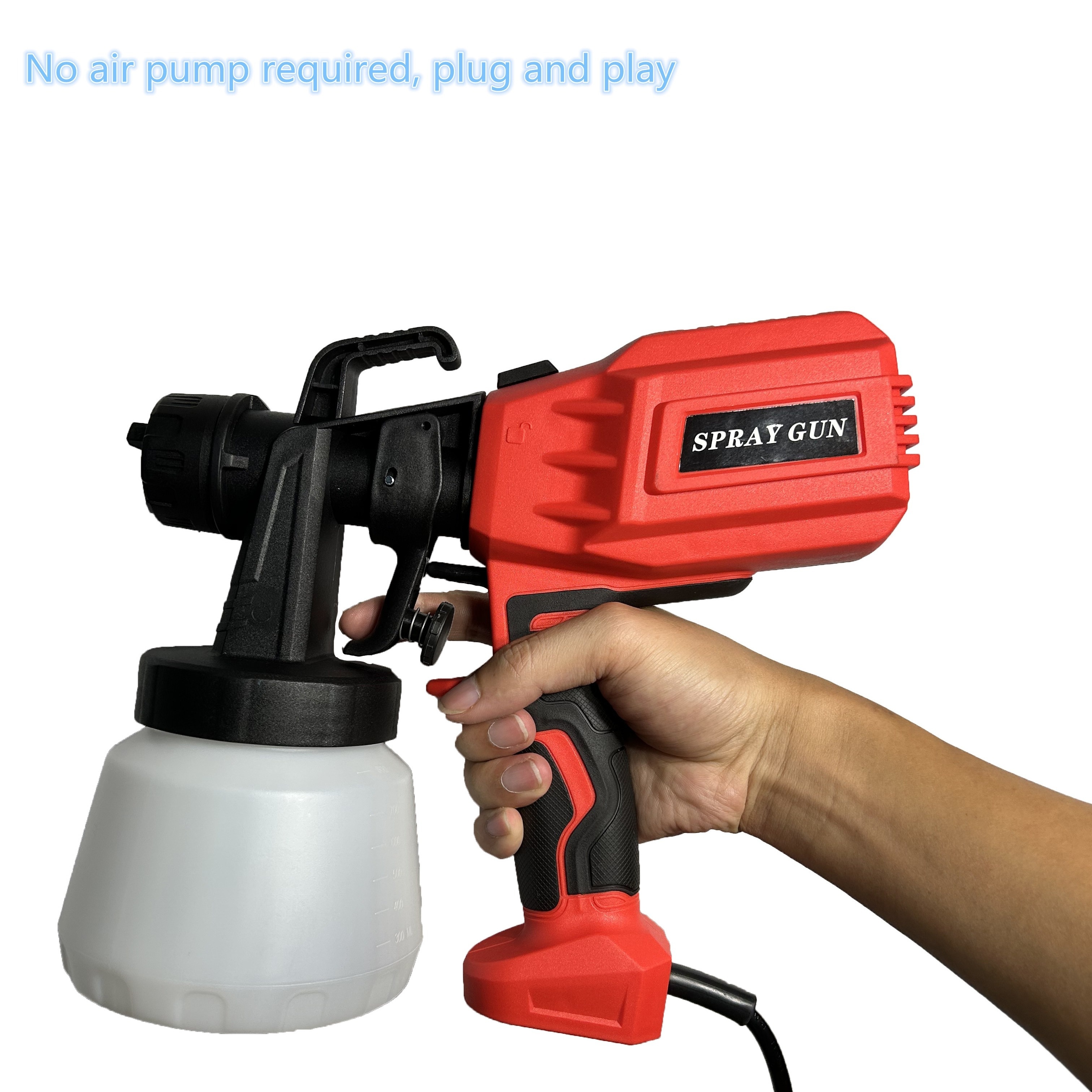 5amp Hvlp Spray Gun Paint Sprayer 3 Patterns Easy To Clean - Temu