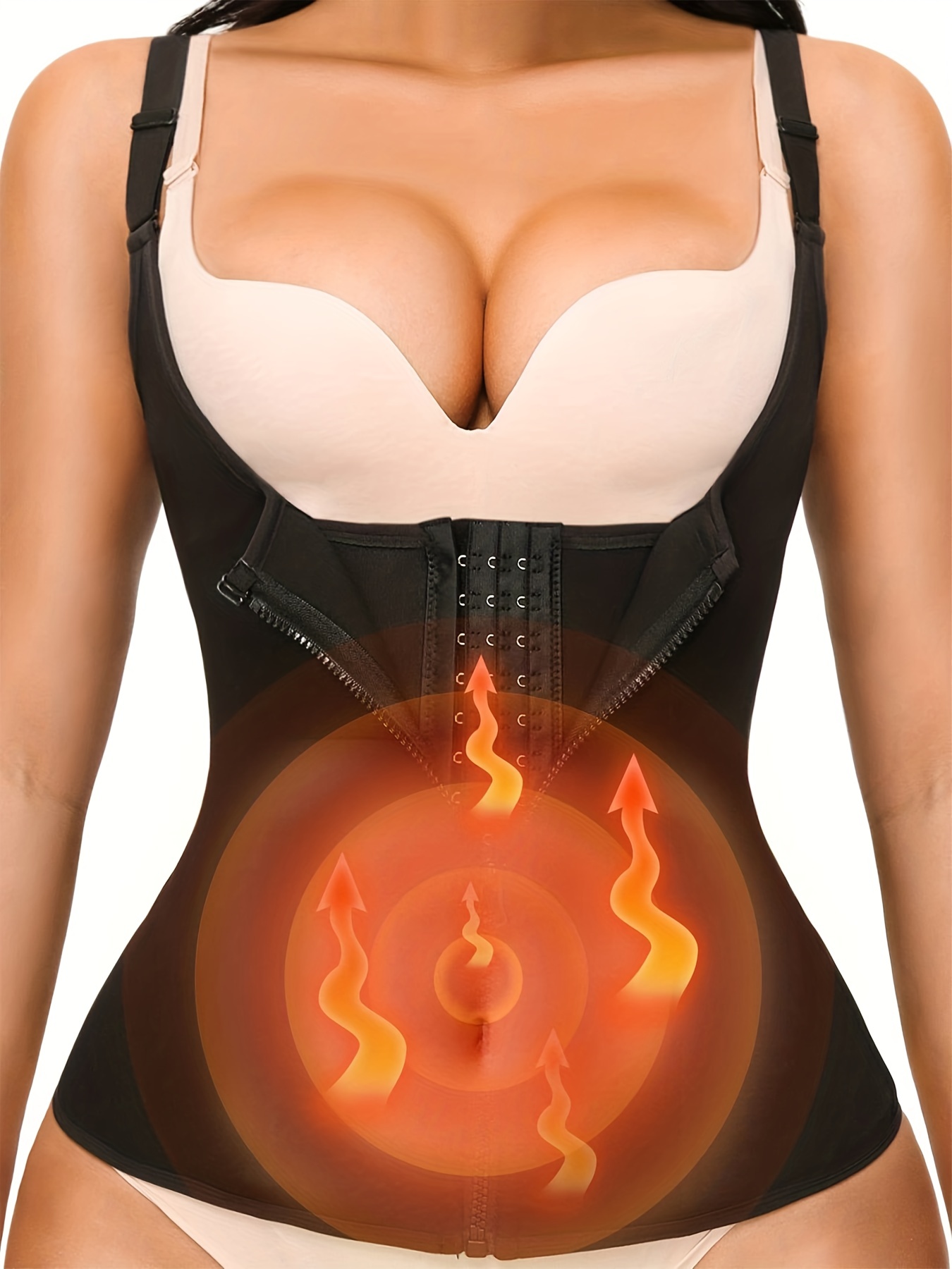 Gotoly Women Tummy Control Bodysuit Bra Shapewear Waist Trainer