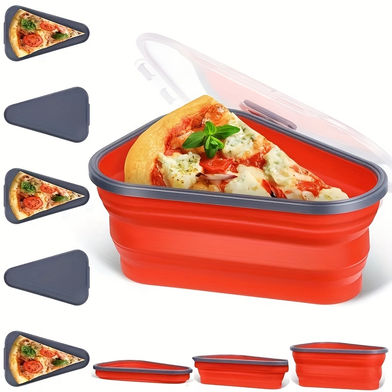 Tupperware Red Keep n Heat Pizza Slice Keeper Container