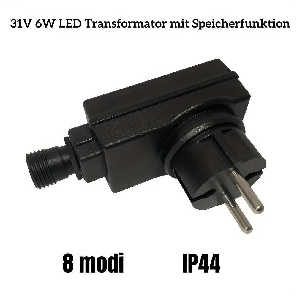 Alimentation LED 12V - Transformateur Ip44 pour les lumières de Noël (1pc)