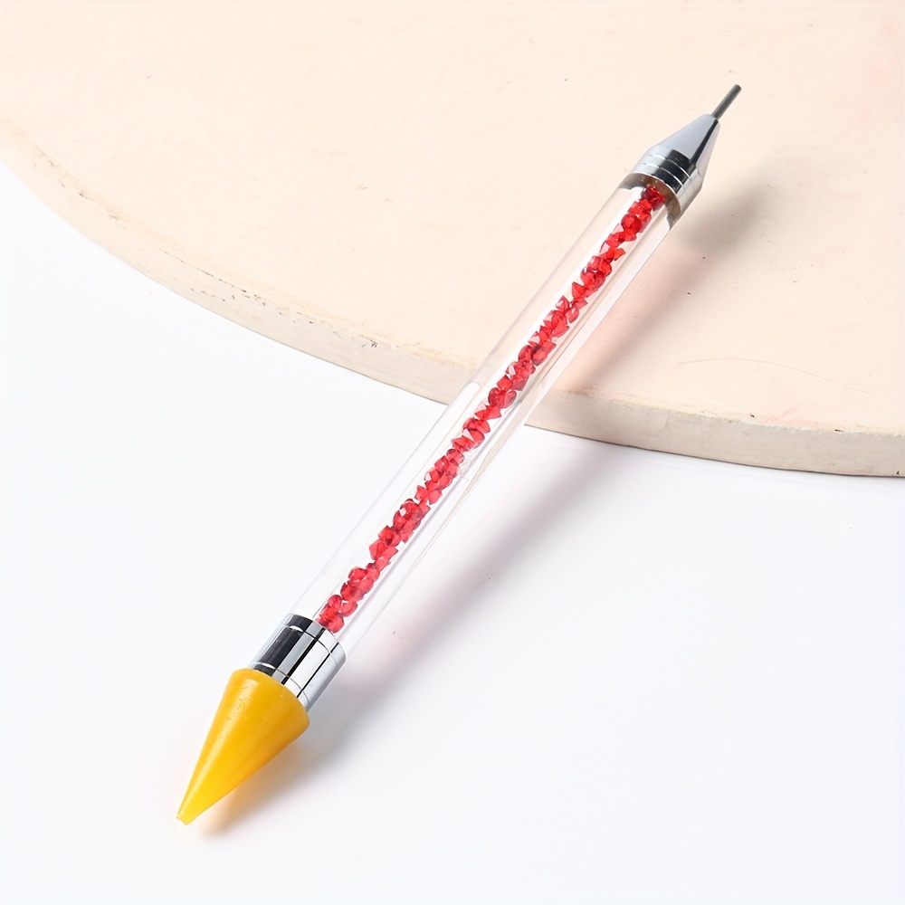 Double Head Acrylic Nail Point Drill Crayons Self adhesive - Temu