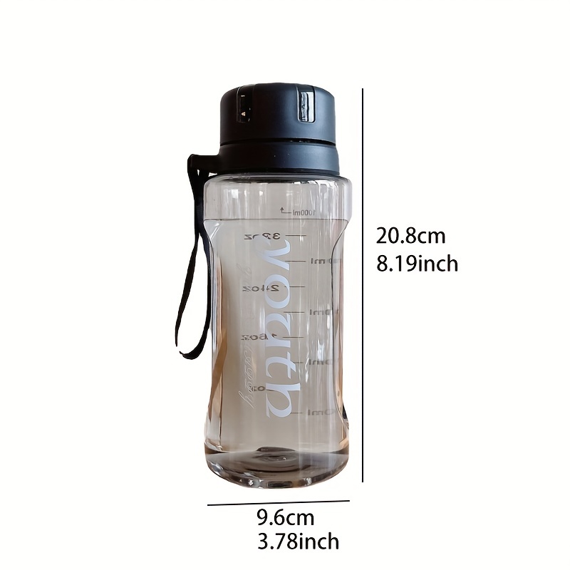 Sports Water Bottle, Clear Plastic Water Cups, Heat Resistant Portable Water  Bottles, For Camping, Hiking, Fitness, Outdoor Summer Drinkware, Travel  Accessories, Birthday Gifts - Temu