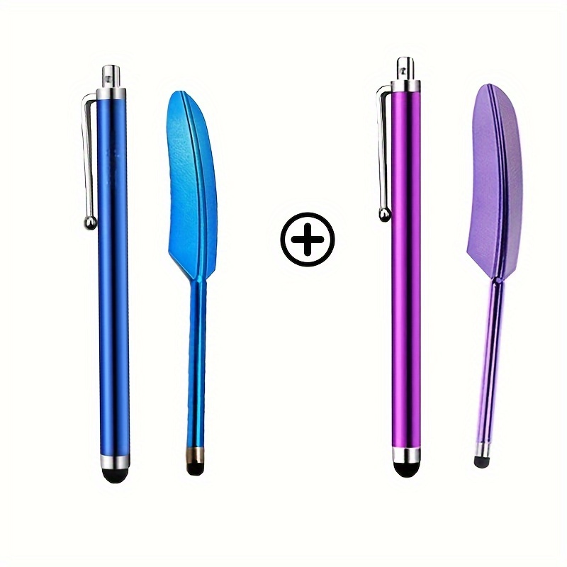 Universal Stylus Pen Capacitive Drawing Pencil 2 in 1 Disc Stylus Tip Touch  Screen Pens for redmi ipad vivo oppo android PC IOS