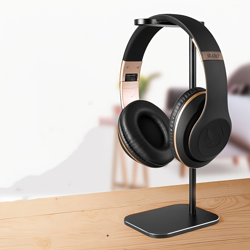 Headphone Bracket Head Mounted Metal Earphone Storage Bracket Headset Hanger Bracket Aluminum
