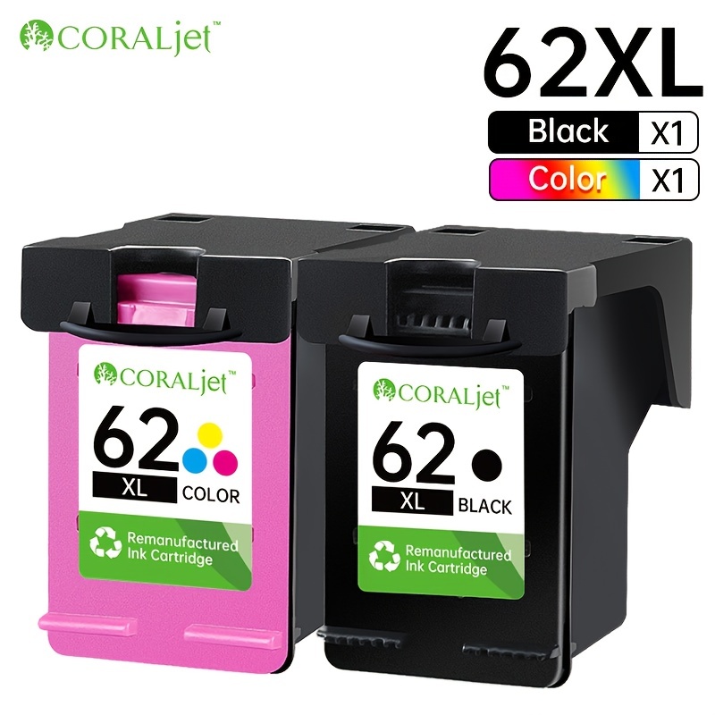 62xl Ink Cartridges Replacement For 62 Xl Work For - Temu
