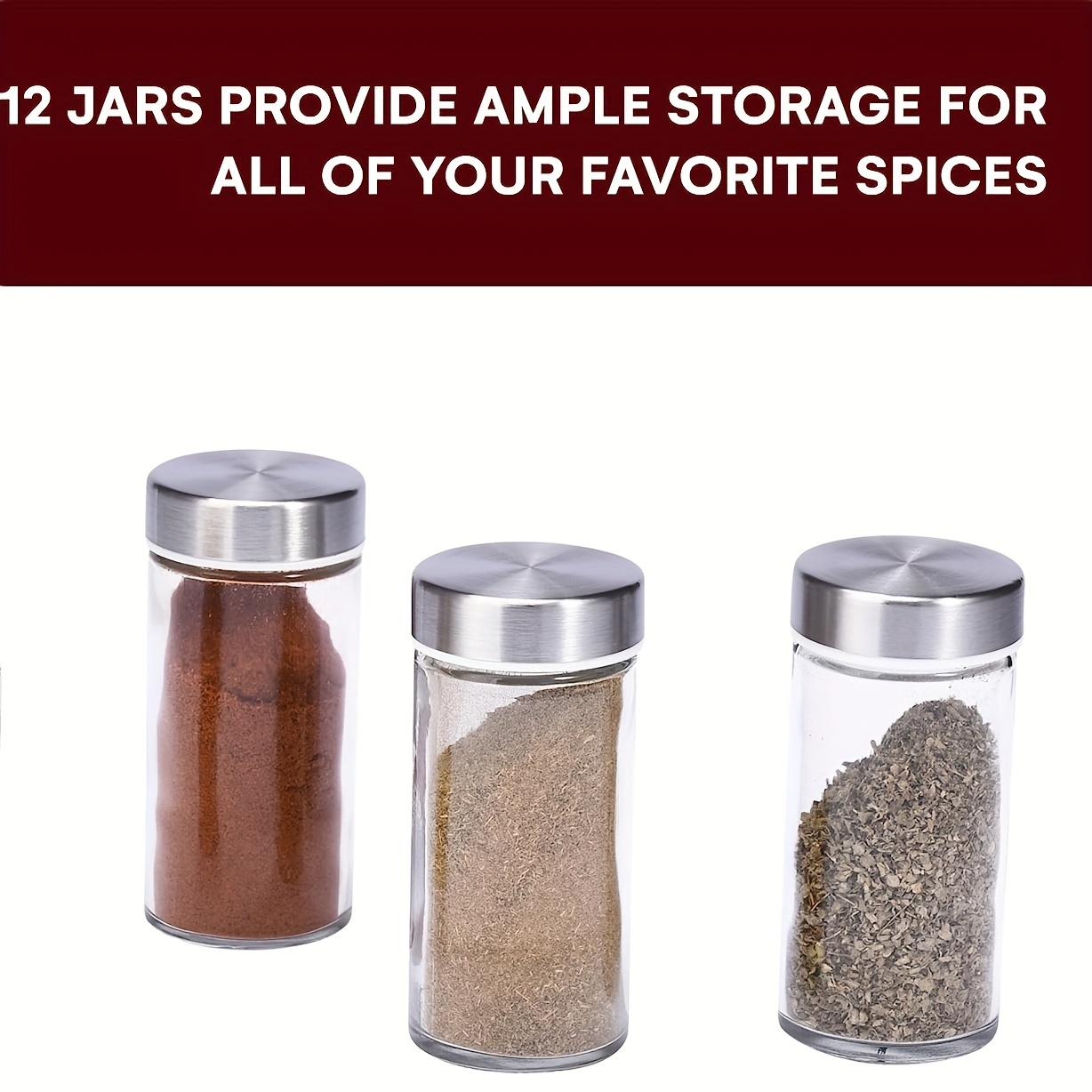 1pc, Spices And Seasonings Sets, Revolving Countertop Spice Jar Rack, Spice  Tower Organizer For Countertop Or Cabinet, Multifunctional Rotating Season