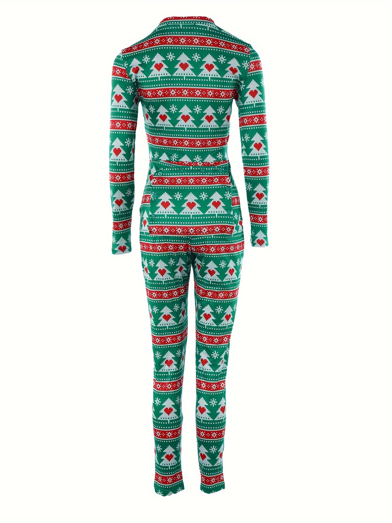 Women Christmas Short Jumpsuit Pajamas Long Sleeve V Neck Romper One Piece  Christmas Bodysuit Playsuit, B3, Small : : Clothing, Shoes &  Accessories