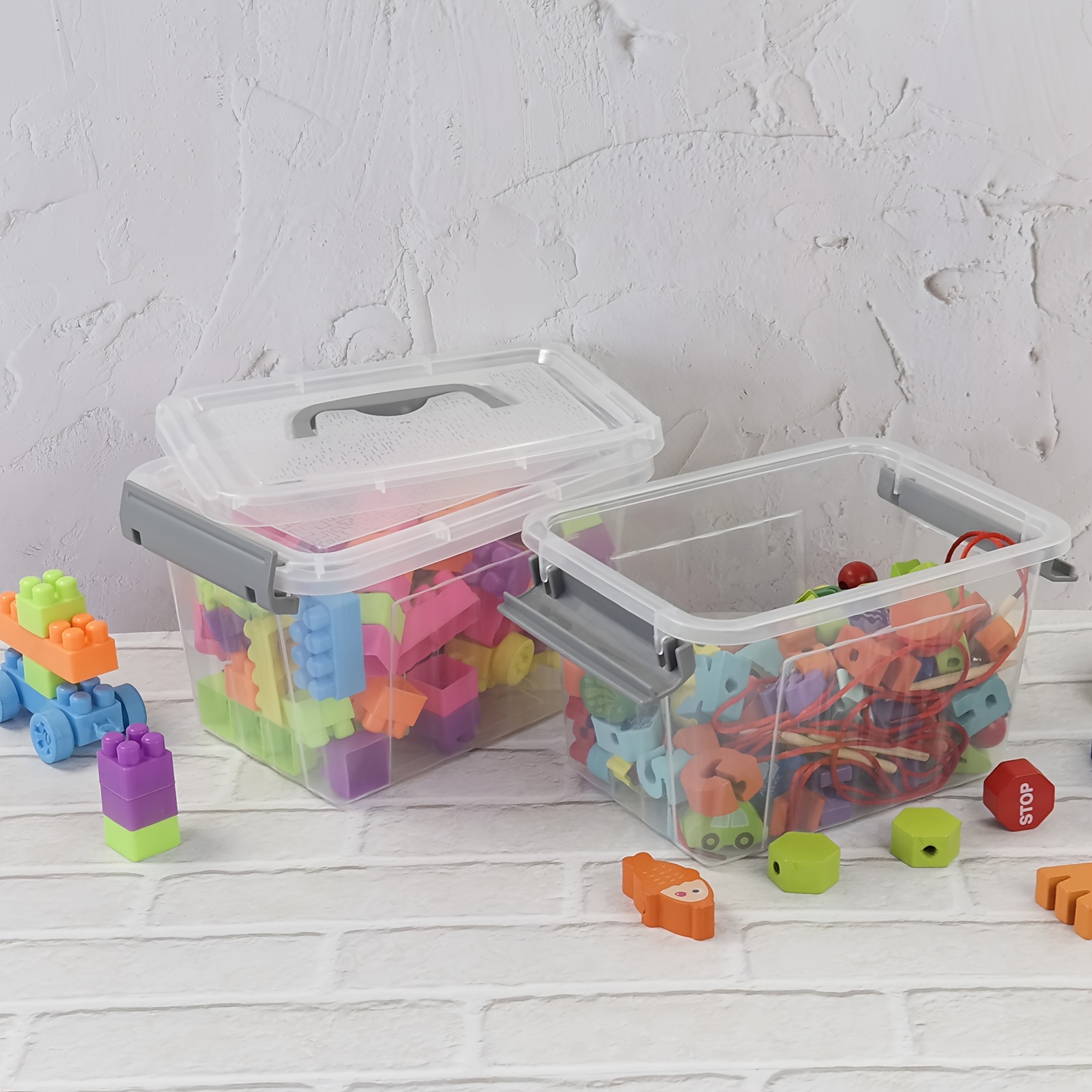 Plastic Clear Storage Container Organizer Bin For Baby - Temu