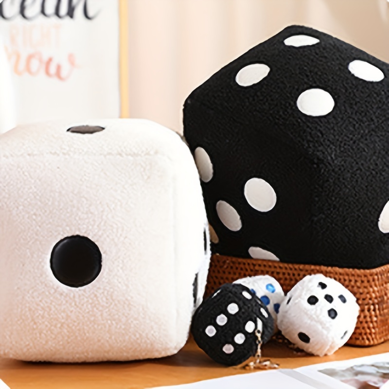 Large plush store dice