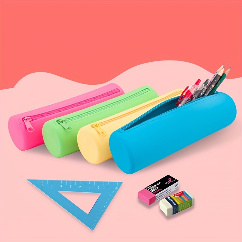 Silicone Pencil Case - Temu