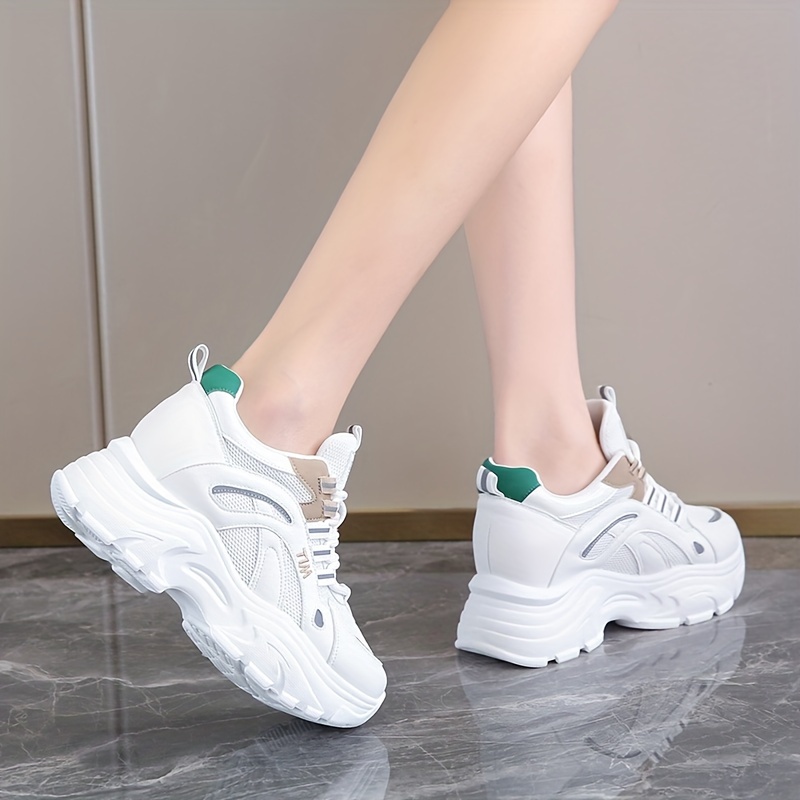 Women's Lightweight Dad Shoes Breathable Chunky Sneakers