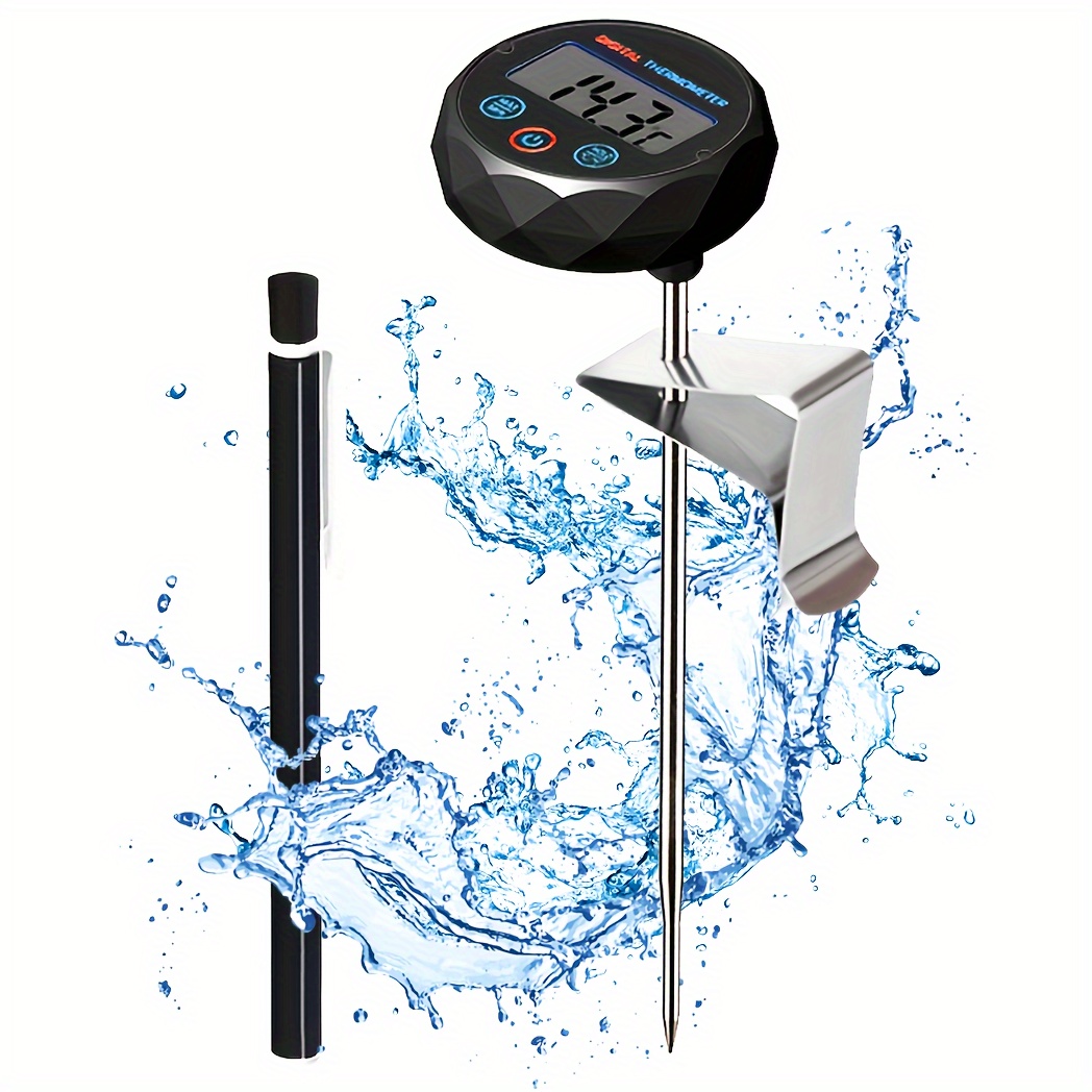 Digital Thermometer For Food Barbecue Baking Water Room - Temu