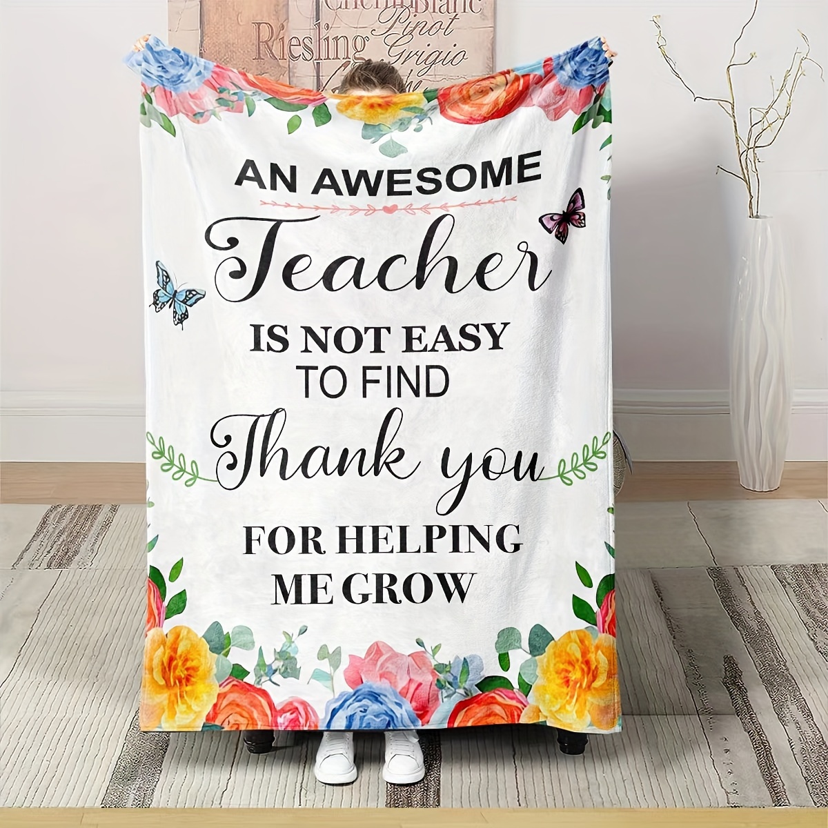 Teacher's Outdoor Flannel Blankets for Home Travel