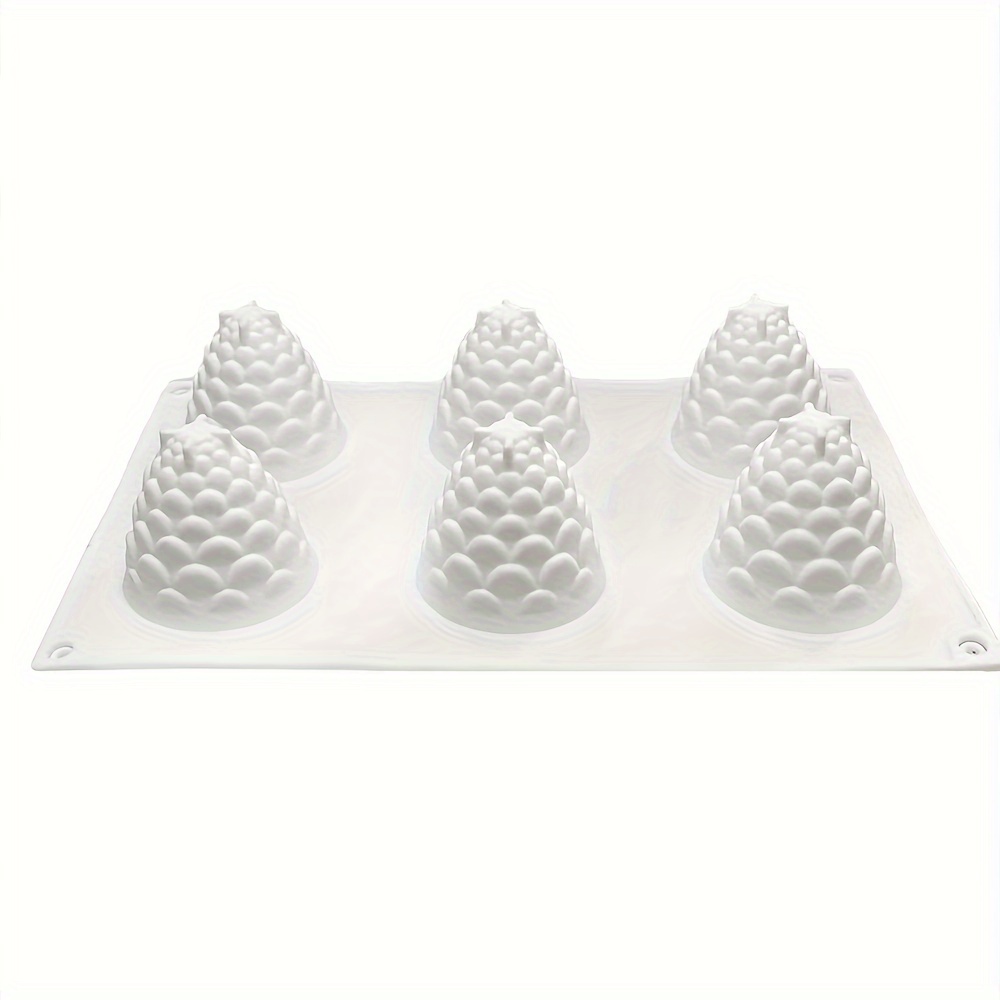 Pine Cone Fondant Mold 3d Silicone Mold Pinecone Candy Mold - Temu