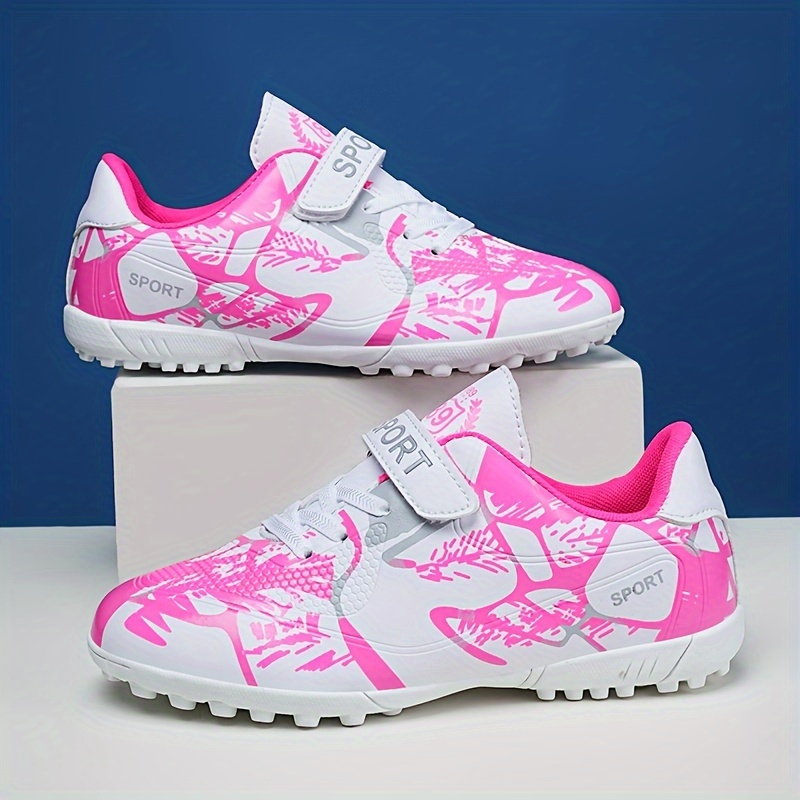 Boys pink hot sale football boots