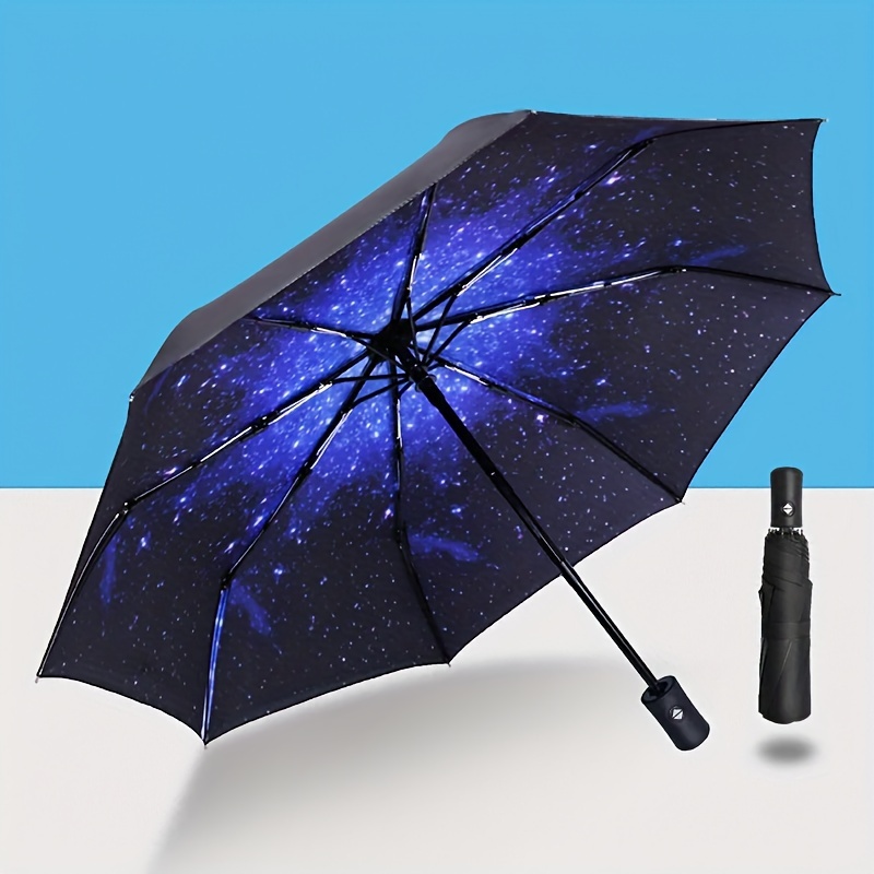 

Automatic Folding Umbrella, Uv Protection Sun Umbrella, Outdoor Sunshade Umbrella For Women
