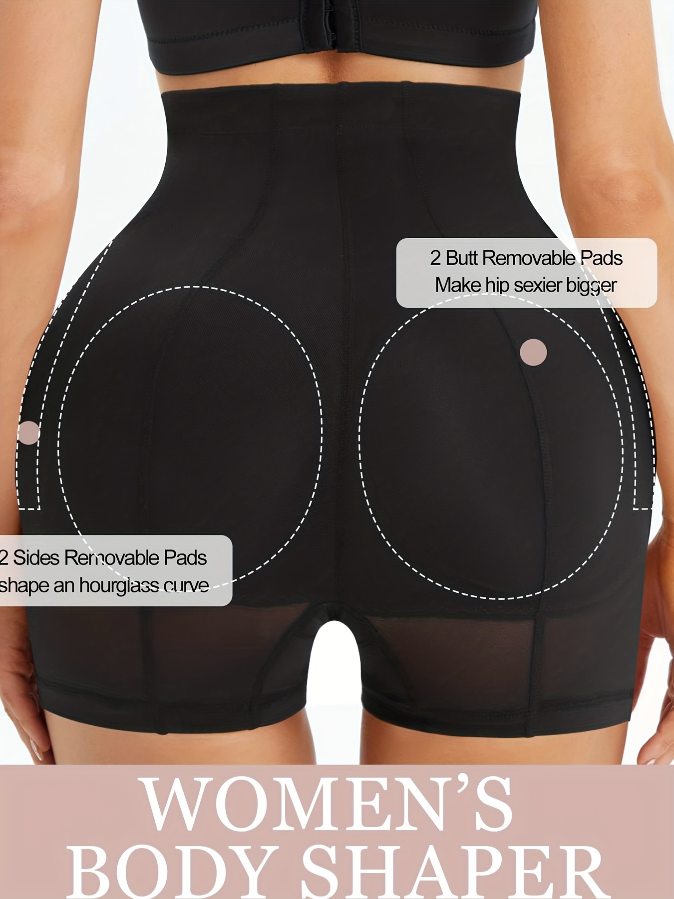 Compre Women Butt Lifter Panties Hip Enhancer Pads Underwear