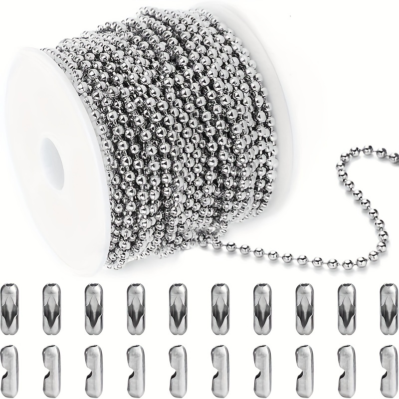 304 Stainless Steel Ball Chain Connectors 