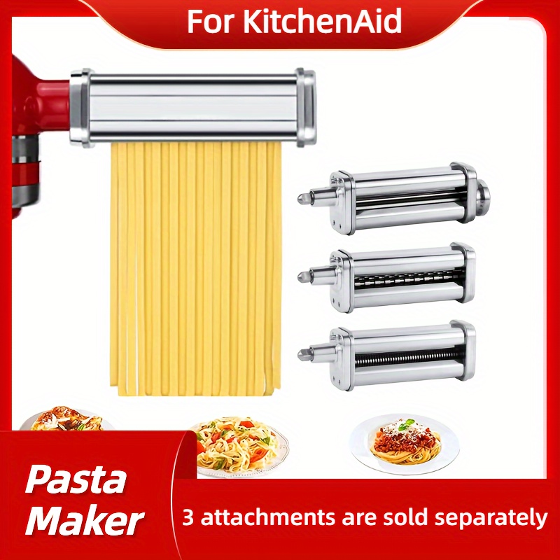 KitchenAid Stainless Steel Pasta Roller Stand Mixer Attachment