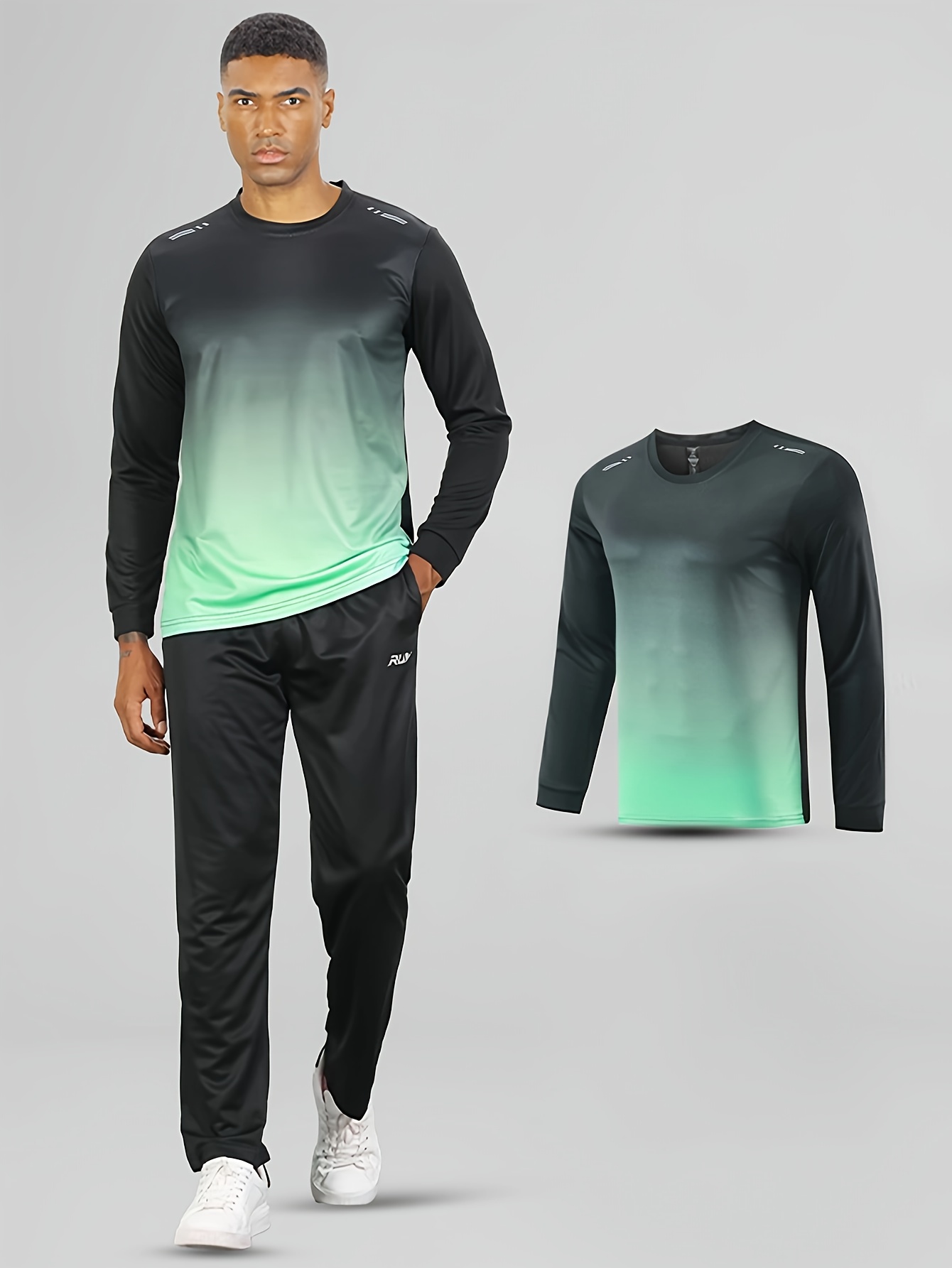 Compression Running & Workout Men's Long Sleeve T Shirt - Men's