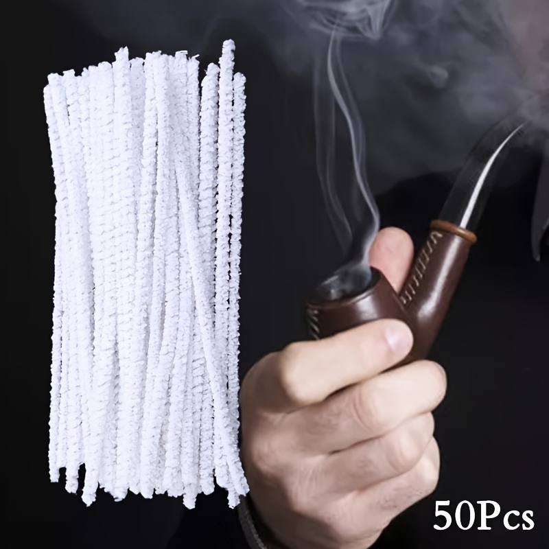 100pcs Cotton Smoking Pipe Cleaners Smoke Tobacco Pipe Cleaning